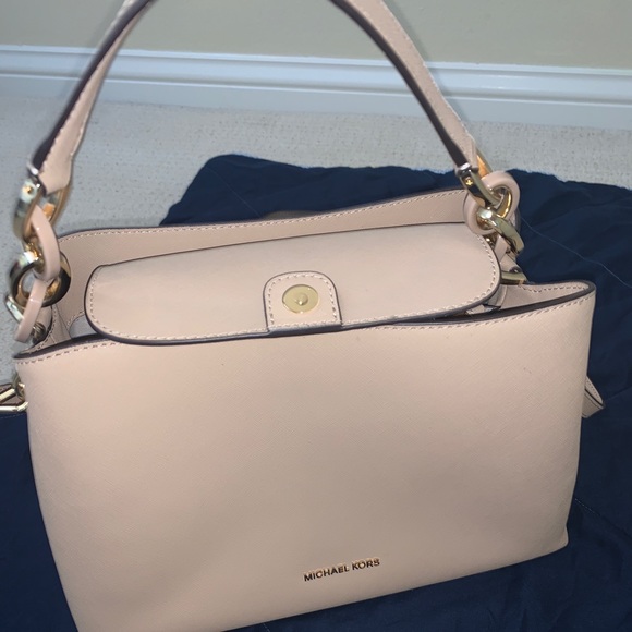 Nude/Pink Michael Kors Medium Bag - Picture 1 of 7